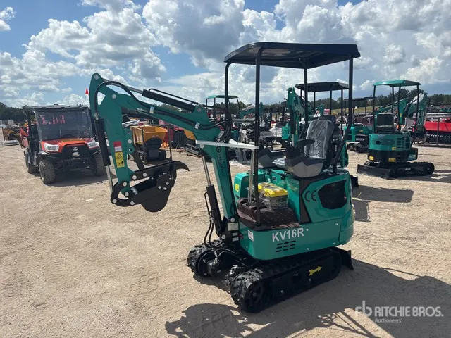 2026 CFG KV16R Mini Excavator (Unused)