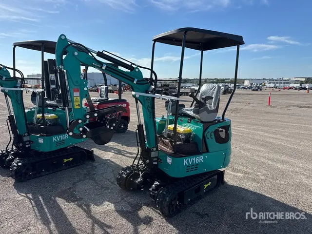 2026 CFG KV16R Mini Excavator (Unused)
