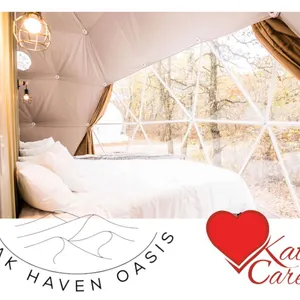 $600 Gift Card Oak Haven Oasis Experience a new way to camp