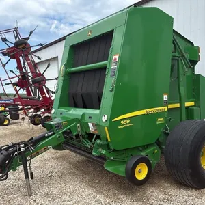 John Deere 569 MegaWide Plus rd baler s/nCDD391556
