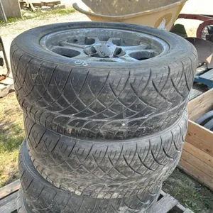(4) NITRO 285/50R20 116H ON 8 BOLT RIMS