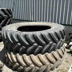PAIR OF TITAN 20.8R42 TRACTOR TIRES