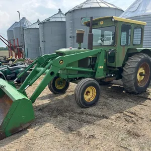 1967 John Deere 4020 Diesel w/ JD 158 front loader