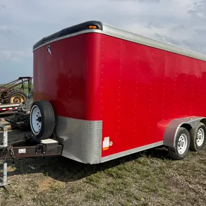 2007 Pace CargoSport 14' tandem axle enclosed trailer