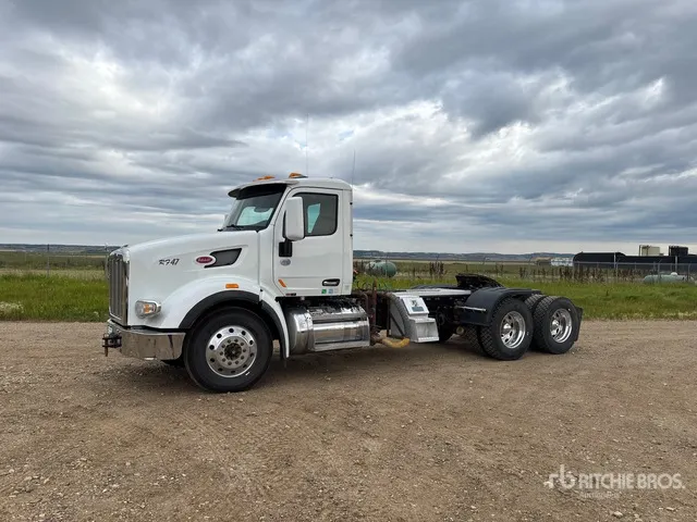2017 Peterbilt 377 6x4 T/A Day Cab Truck Tractor