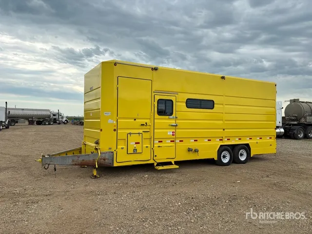 2010 Norbert 25 ft T/A Enclosed Boiler Trailer