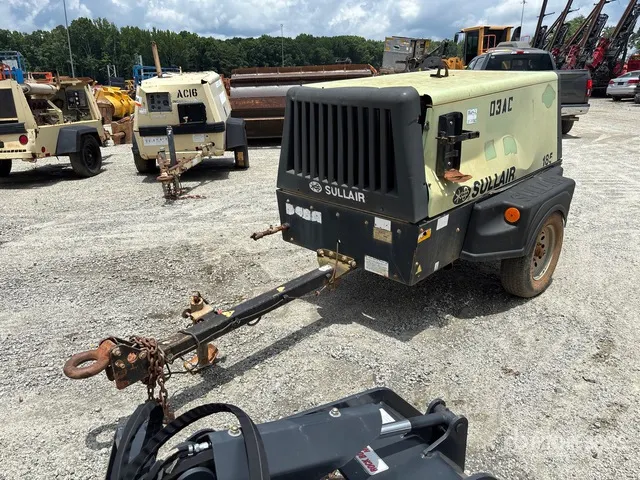 2014 Sullair 185 185 cfm Mobile Air Compressor
