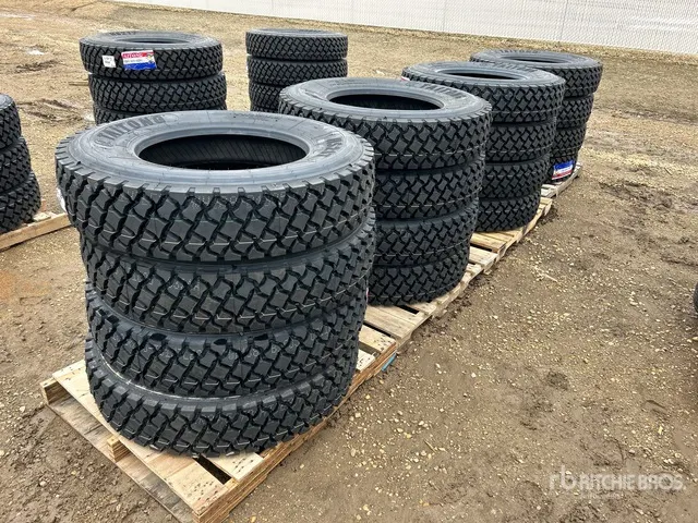 Quantity of (16) Taitong 11R24.5 Tires (Unused)