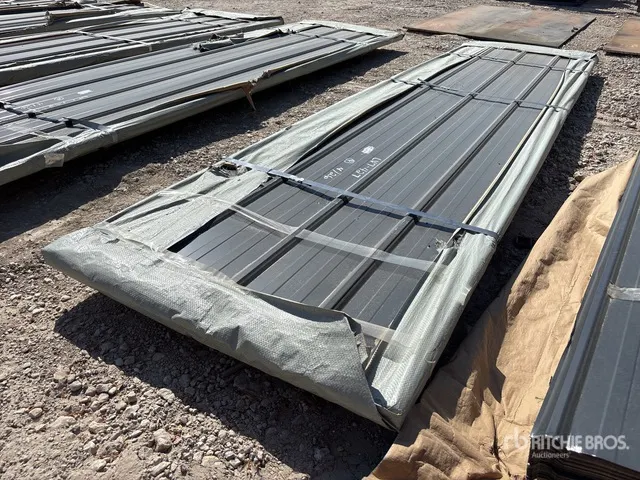 Quantity of (50) 2026 SKLP SKH50 3 ft x 12 ft Galvalume Steel Sheets (Unused)
