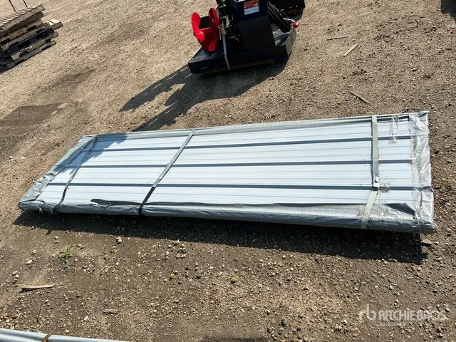 Quantity of (50) 2026 SKLP SK-XH50 3 ft x 10 ft Galvalume Sheets (Unused)