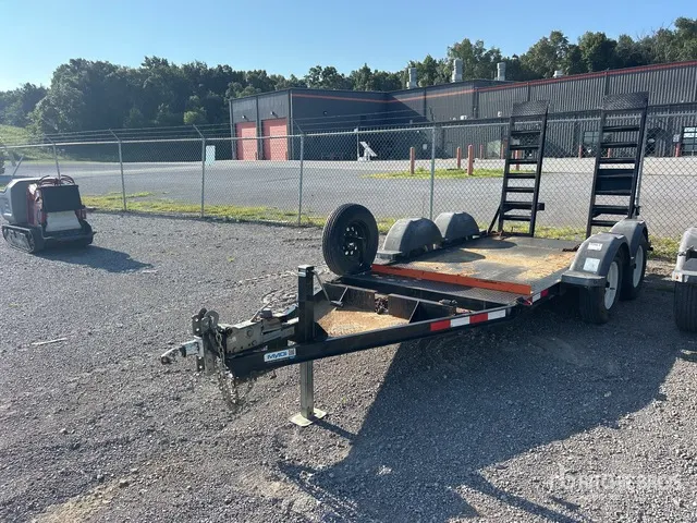 2017 MMDI 510RCMPH 10 ft T/A Equipment Trailer