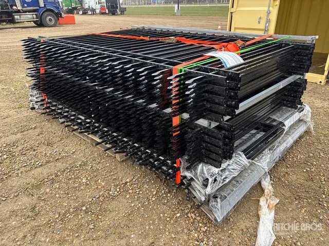 Quantity of (20) 2026 SKLP SK-N20 10 ft x 7 ft Powder Coated Fencing (Unused)