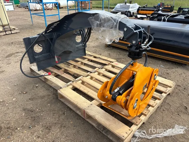 2026 GIYI GY-RG63 2200 lb Rotating Skid Steer Grapple (Unused)