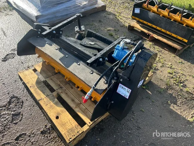 2026 GIYI GY-MPR42 42 in Mini Skid Steer Power Rake (Unused)