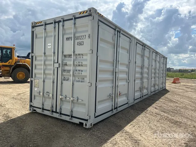 2026 40 ft High Cube Multi-Door Storage Container