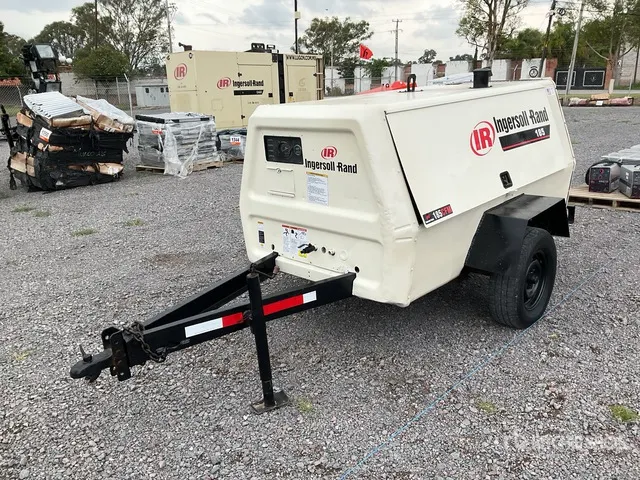 Ingersoll Rand P185BWJD 185 cfm Skid-Mounted Compresor de Aire / Air Compressor