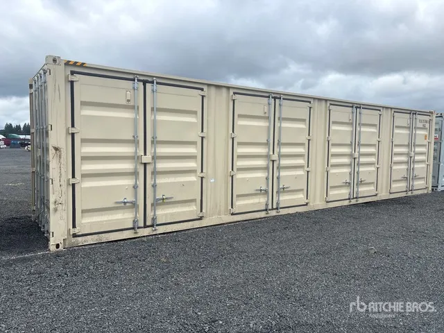 2026 40 ft High Cube Multi-Door Storage Container