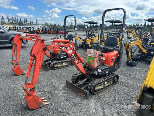 2019 Kubota K008-3 Mini Excavator