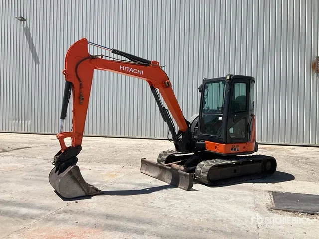 2018 Hitachi ZX55U-5 Mini Excavator