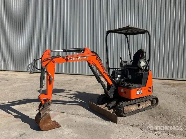 2016 Hitachi ZX17U-5 Mini Excavator