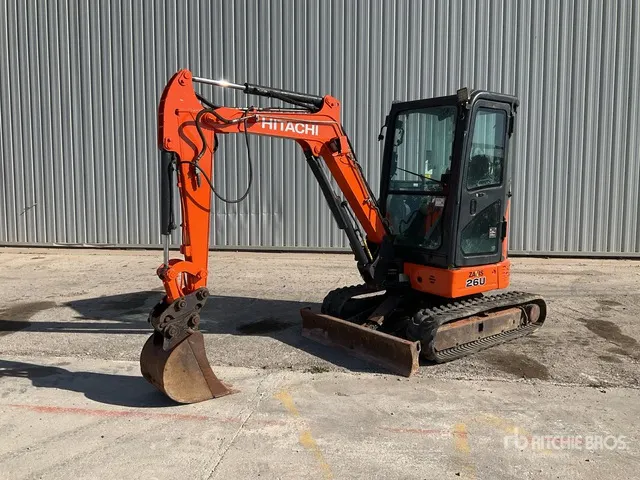 2016 Hitachi ZX26U-5 Mini Excavator