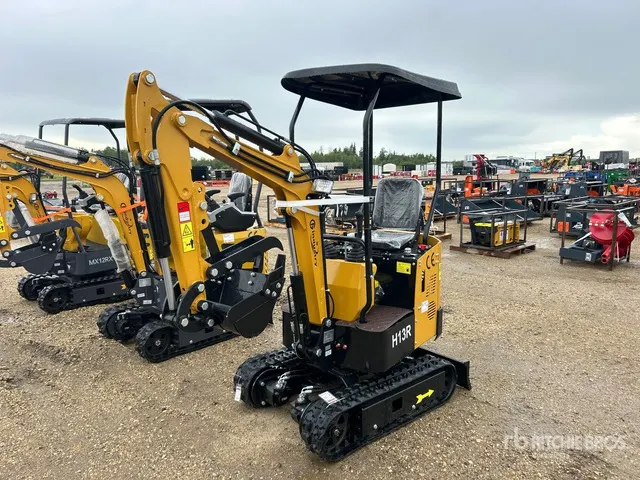 2026 CFG H13R Mini Excavator (Unused)