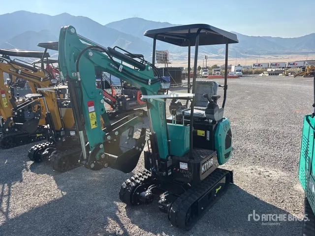 2026 CFG KT13R Mini Excavator (Unused)