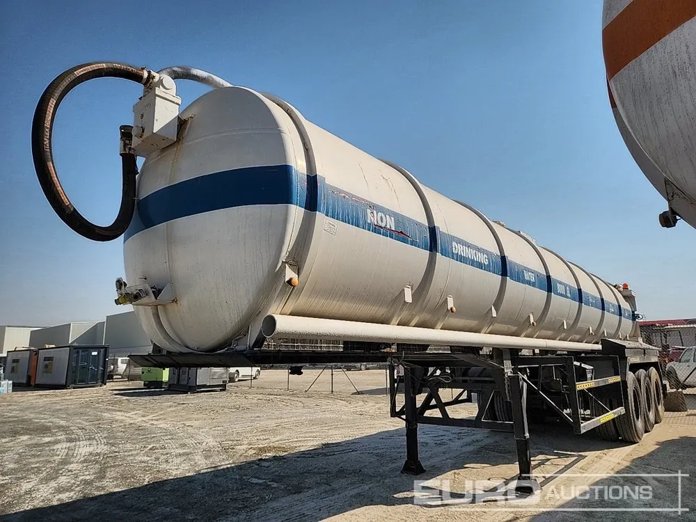 2012 Transworld 3S, Tri Axle, Waste Water Tanker Trailer, 8000 Gallon