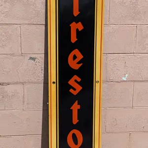 NOS TIN SIGN FIRESTONE TIRES