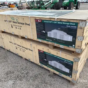 2026 KJ K4230W Metal Storage Shed (Unused)