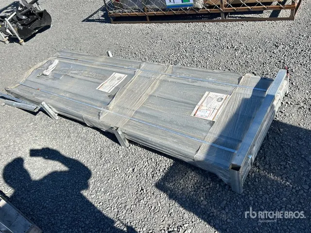 Quantity of (100) 2026 ZVOX S3048A 3ft x 10ft Corrugated Steel Panels (Unused)