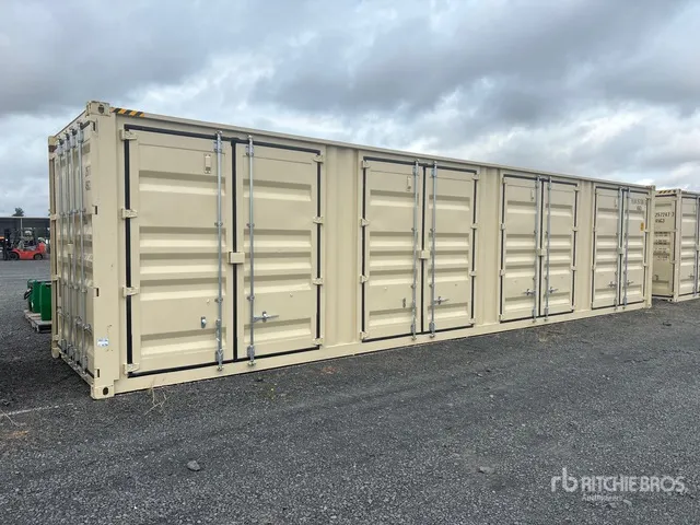 2026 40 ft High Cube Multi-Door Storage Container