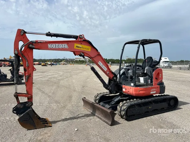 2019 Kubota U55-4R1 Mini Excavator