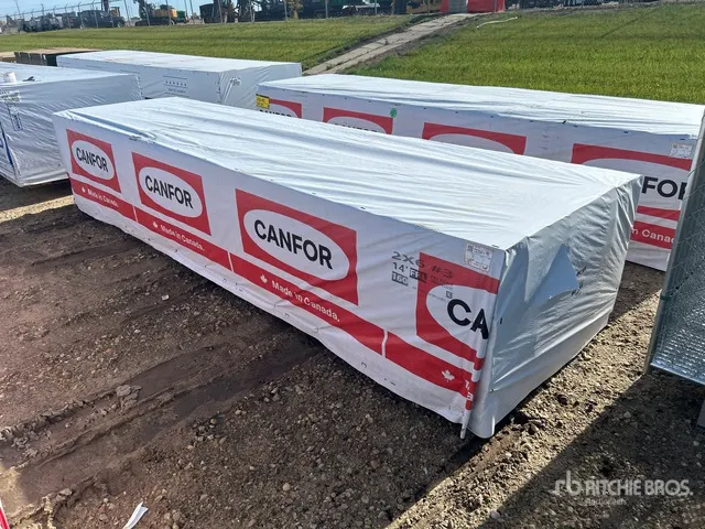 Quantity of (160) 2 in. x 6 in. x 14 ft Douglas Fir #3 Lumber (Unused)