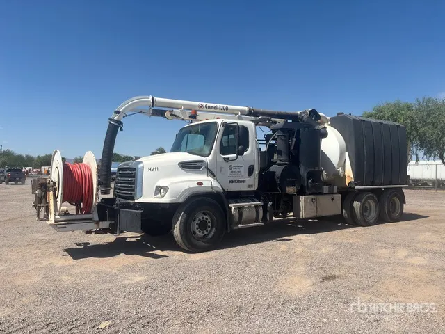 Super Products Camel 1200 on 2016 Freightliner 114SD 6x4 Sewer Cleaner Truck