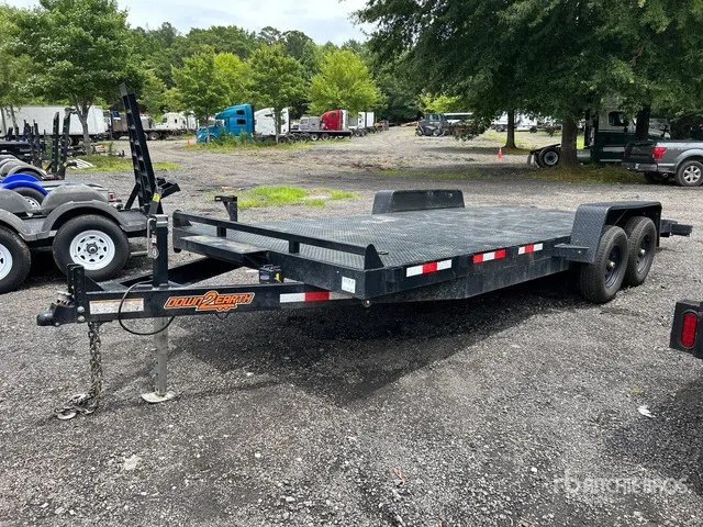2026 Down to Earth DTE8220SCH5 20 ft T/A Equipment Trailer