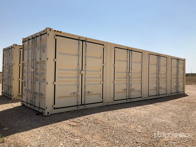 2026 40 ft Standard Multi-Door Storage Container (Unused)