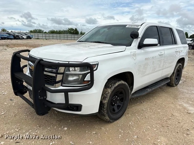 2018 Chevrolet Tahoe Police SUV