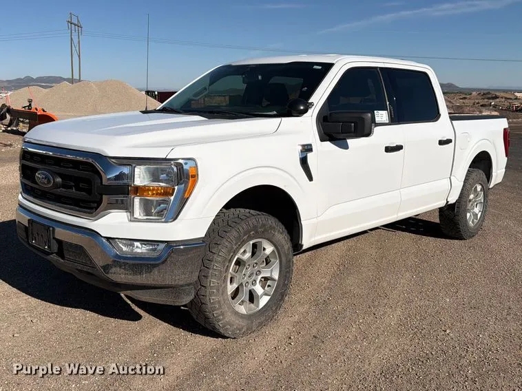 2021 Ford F150 Crew Cab pickup truck