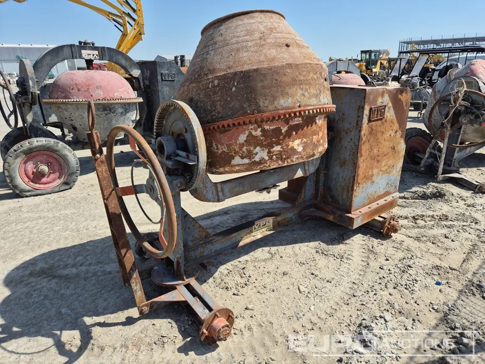VPG Portable Concrete Mixer (Without Engine) (GCC DUTIES NOT PAID)