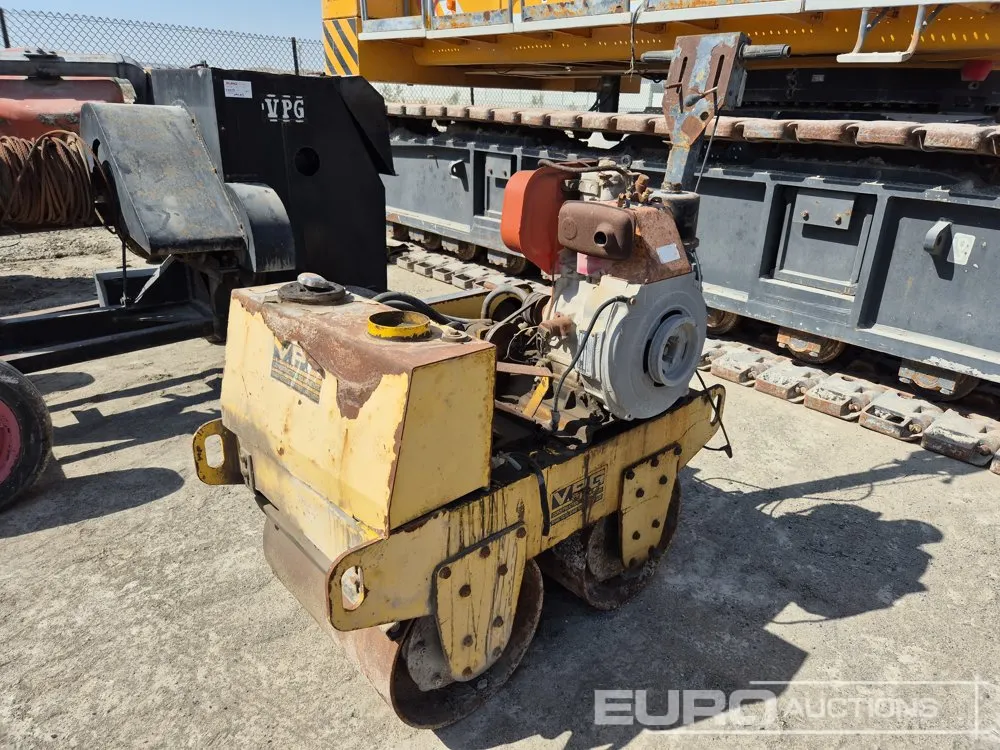 VPG Double Drum Walk Behind Roller (GCC DUTIES NOT PAID)