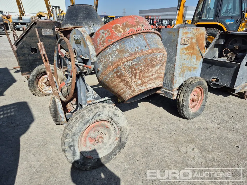 VPG Portable Diesel Concrete Mixer (GCC DUTIES NOT PAID)
