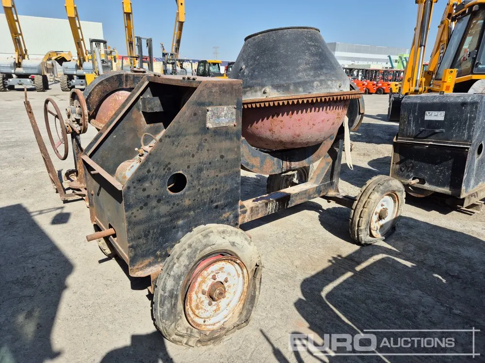 VPG Portable Diesel Concrete Mixer (GCC DUTIES NOT PAID)