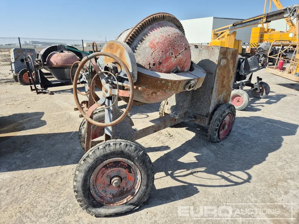 VPG Portable Diesel Concrete Mixer (GCC DUTIES NOT PAID)