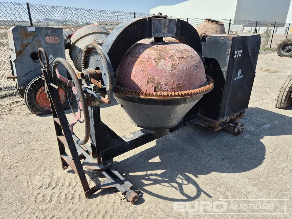 VPG Portable Diesel Concrete Mixer (GCC DUTIES NOT PAID)