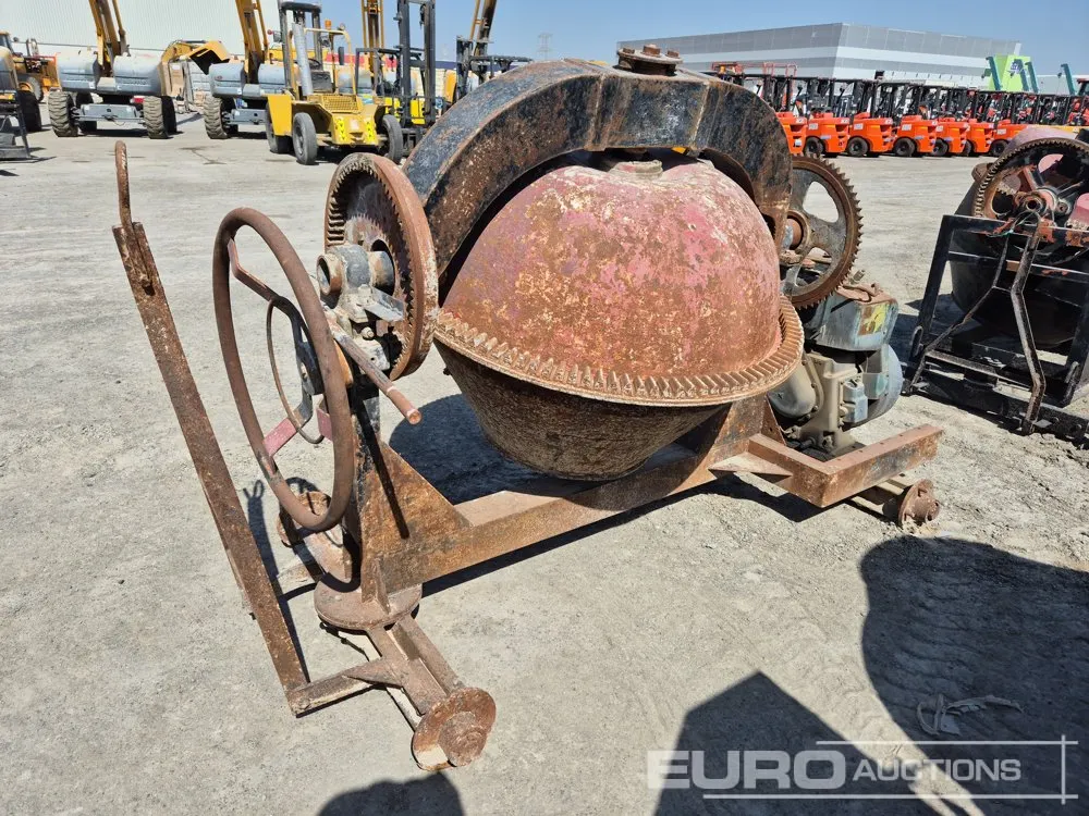 Portable Diesel Concrete Mixer (GCC DUTIES NOT PAID)