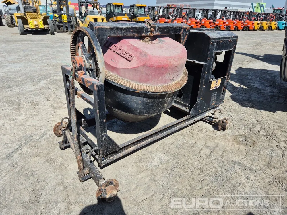 Esquire Portable Diesel Concrete Mixer (GCC DUTIES NOT PAID)