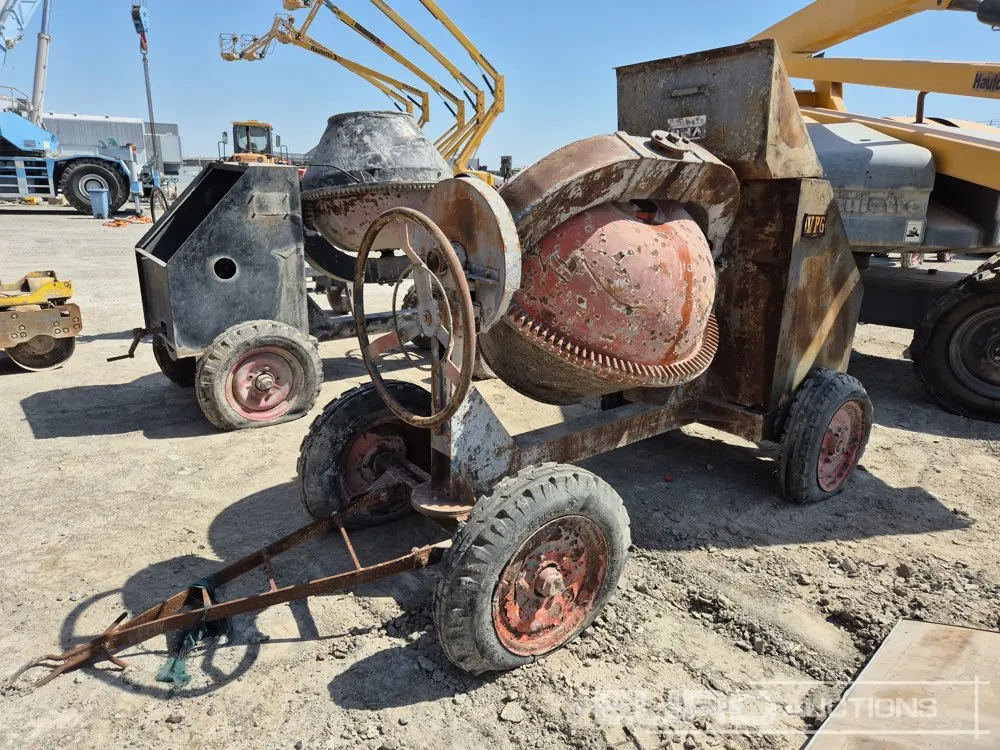 VPG Portable Diesel Concrete Mixer (GCC DUTIES NOT PAID)