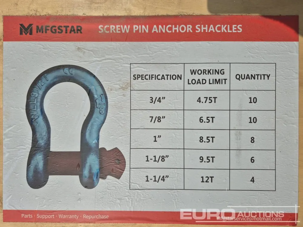 Unused 2026 MFGSTAR Lifting Ring (GCC DUTIES NOT PAID)