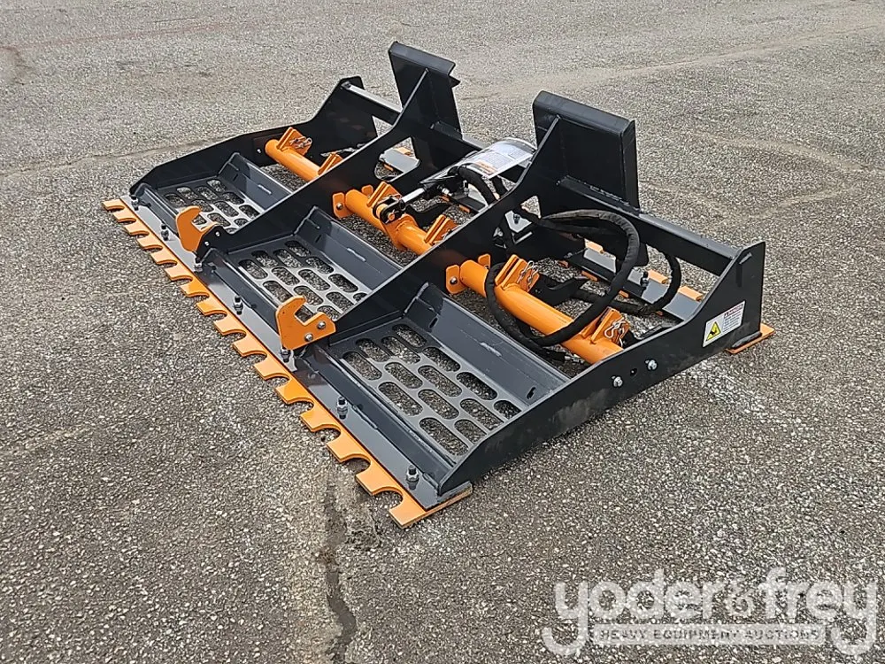 Unused Arteer 78” Hydraulic Land Planer(HLP-78W) to suit Skidsteer